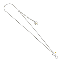 Official Harry Potter Sterling Silver Lightning Bolt & Glasses Necklace 
